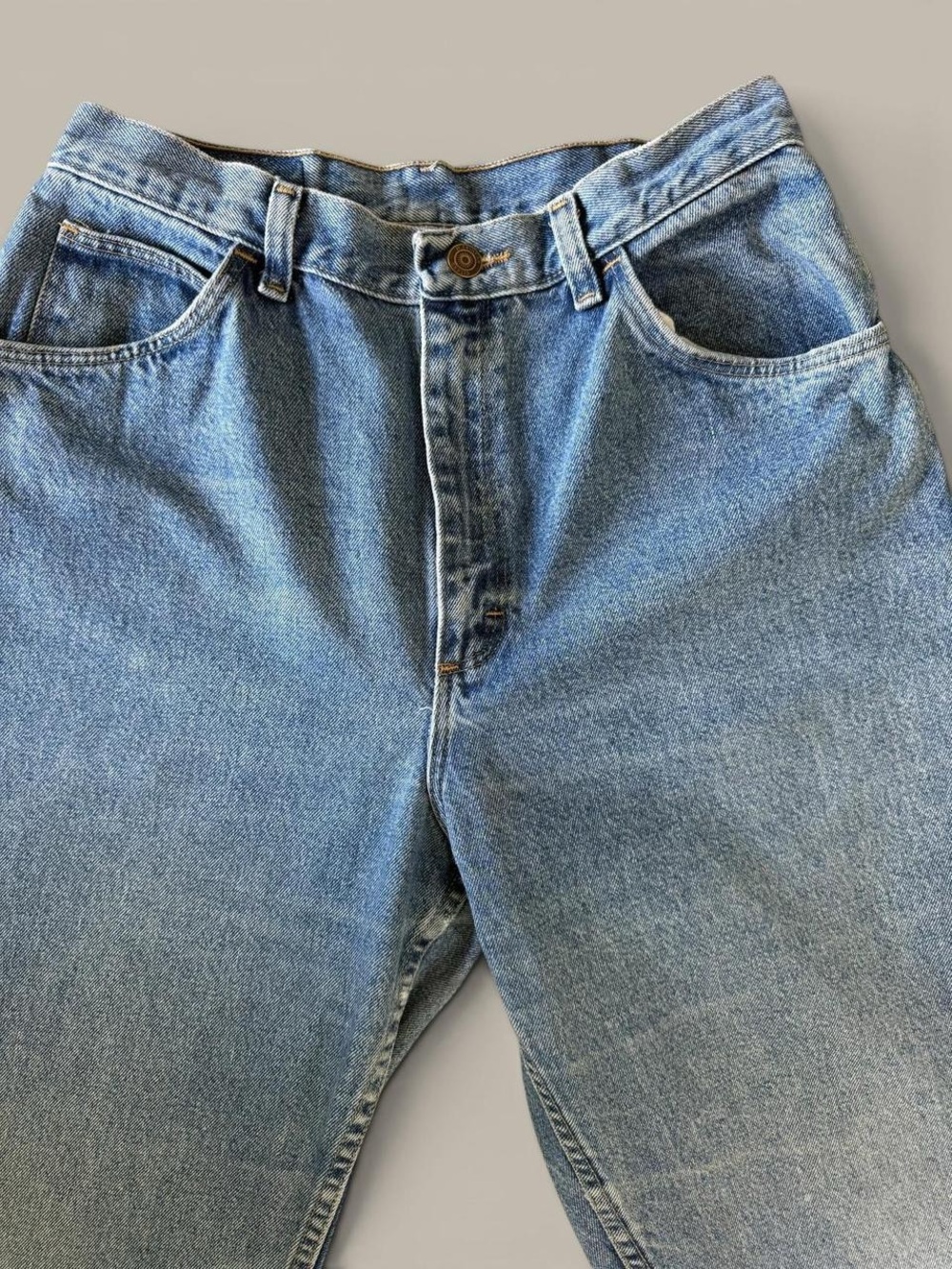 Vintage Gitano High Rise Tapered Mom Jeans 10P 80s 90s Grunge Denim Retro Blue - Picture 5 of 6
